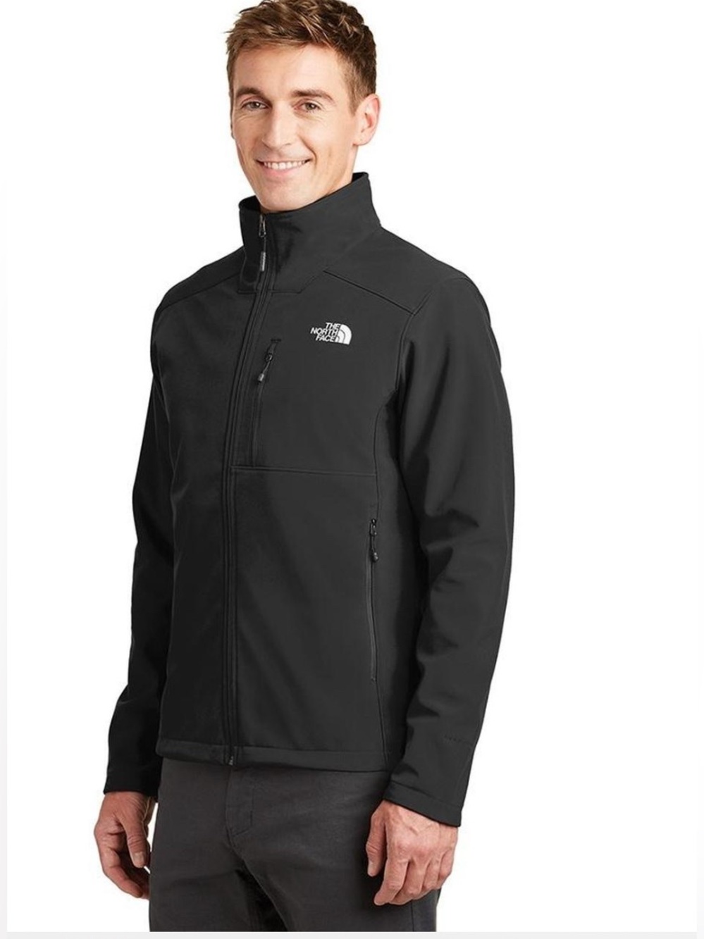The north face apex bionic soft shell jacket for men size medium